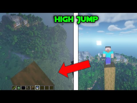 High Jump In Minecraft |