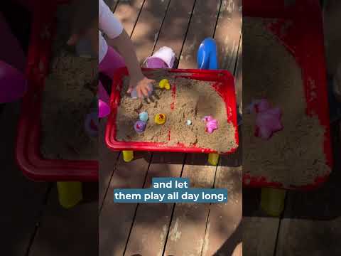 Sand Sensory Play Table for Kids 🏖️