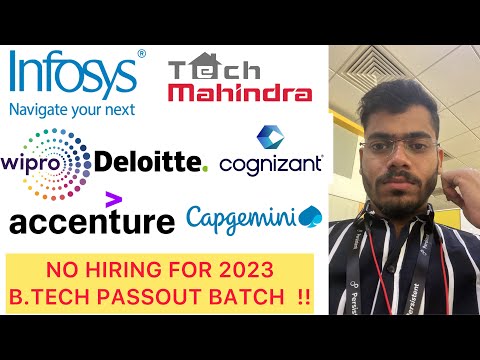 No Hiring for 2023 B.Tech Passout Batch !! On campus & Off campus for 2023 Batch ?