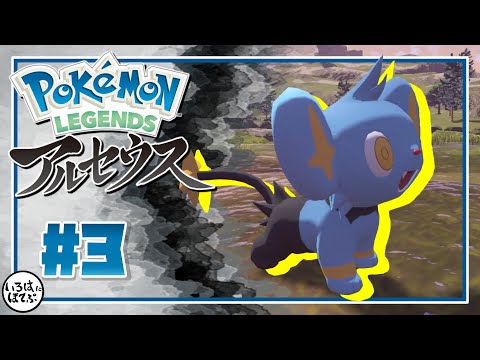 【ポケモン アルセウス ＃3 】え？コリンクって気性が荒い部類に入るの？【Pokémon LEGENDS アルセウス 実況】