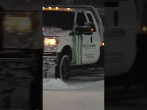 Night Shift Snow Clearing