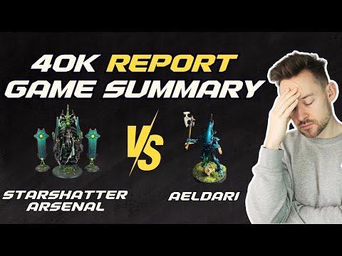 Starshatter Showdown: Necron vs Aeldari!