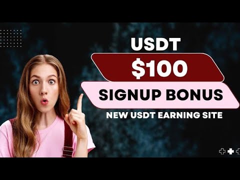 New USDT Earning Site 2023✨ Singup And Get 100$ || Live Proof ||