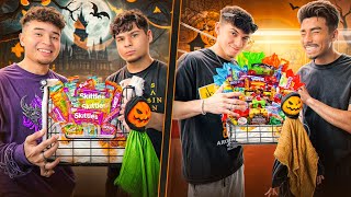 Who Can Make The BEST SPOOKY BASKET CHALLENGE!!!