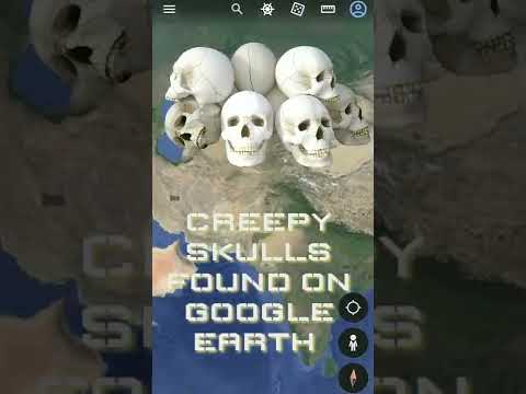 Creepy Skulls💀Found😱In Google Map|Google Map Secrets|