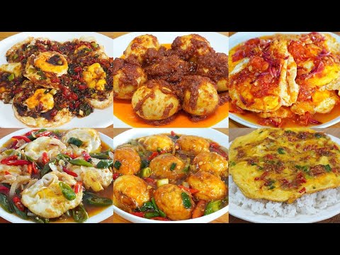 7 RESEP MASAKAN TELUR ENAK DAN MUDAH!! SEMUA KELUARGA SUKA...