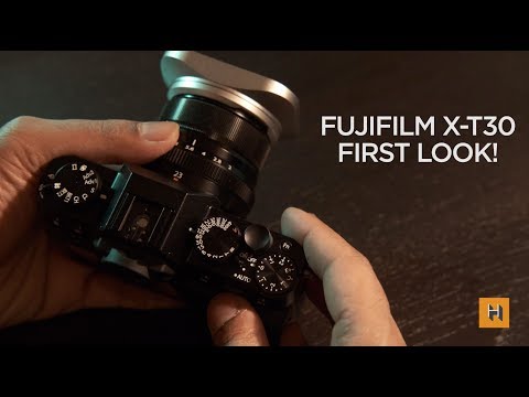 FUJIFILM X-T30 FIRST LOOK!