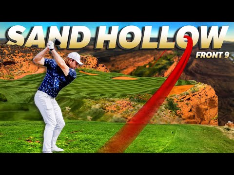 World Long Drive Champion Plays SAND HOLLOW GOLF RESORT (Front 9)