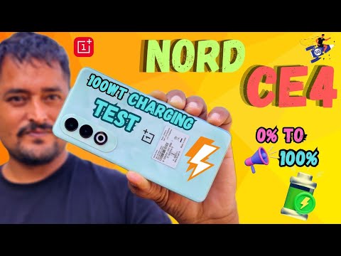 OnePlus Nord CE 4 Charging Speed test Review 🔥