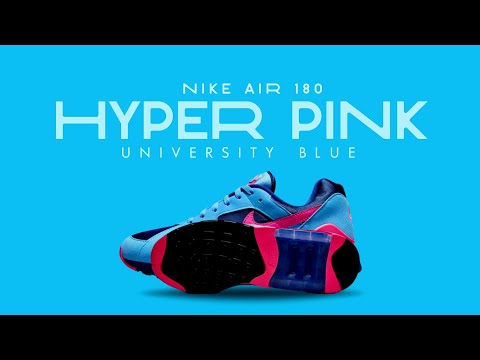 UNIVERSITY BLUE AND HYPER PINK 2025 Nike Air 180