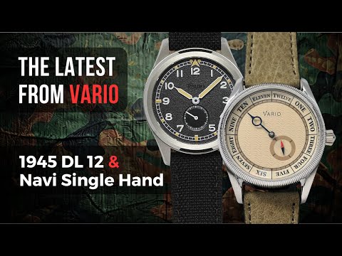 Vario Navi Single Hand Watch & 1945 D12 Field Watch In Review