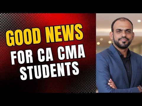 Important announcement for CA CMA students | Exam , result