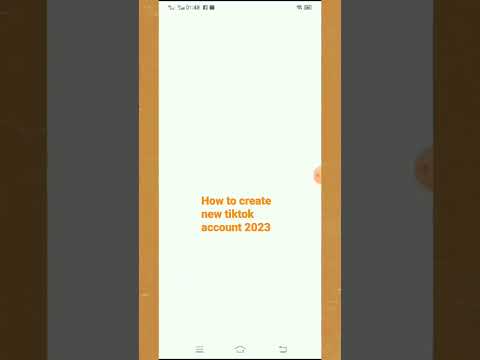 How to register/create new account TikTok?#howtologinfast #howtocreatenewaccounttiktok