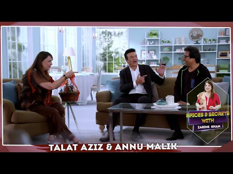 Chef Zarine Khan Playing Fun Question Game With Talat Aziz & Anu Malik | Love Food