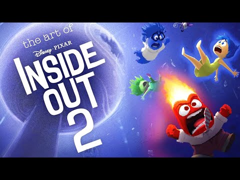 The Art of Inside Out 2  - Quick Flip Through Artbook Review Preview #insideout #insideout2