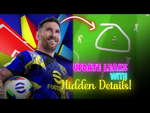 UPDATE LEAKS : eFootball New Update Leaks | *HIDDEN DETAILS* | Referee and linesman in game | eFtbl