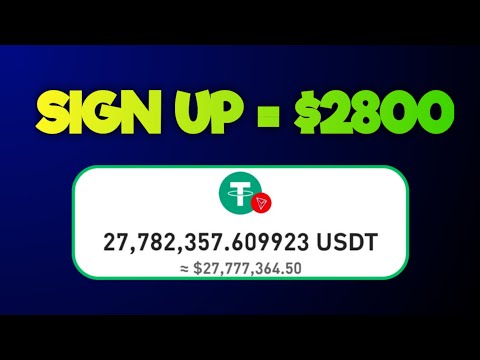 Sign Up = $2800 + $2.2 usdt Daily Withdrawal ■ Best Usdt Earning Site 2024