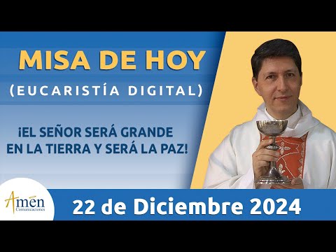 Misa de Hoy | Padre Carlos Yepes | Domingo 22 Diciembre 2024 l Eucaristía Digital | Misa | Adviento.