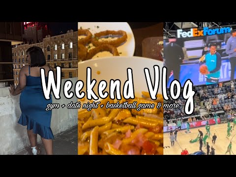 BUSY WEEKEND VLOG: GYM, BEAUTY SHOP, DATE NIGHT + BASKETBALL GAME ♥ | QUINTECIACHA VLOGS