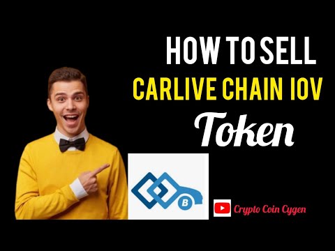 How to Sell CARLIVE CHAIN IOV tokens on trust wallet. How to Swap CARLIVE CHAIN IOV tokens to ETH