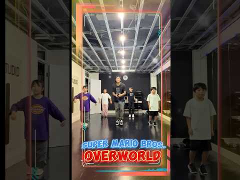 【SUPER MARIO BROS.】Overwold(Main Theme)【ロックダンス】