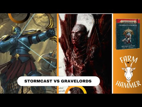 Stormcast Eternals vs Soulblight Gravelords (2000pts): Age of Sigmar Battle Report