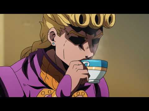 Giorno Giovanna drinks piss