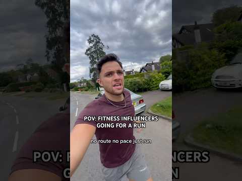 FITNESS INFLUENCERS GOING FOR A RUN #shorts #short #viral #gym #fitness