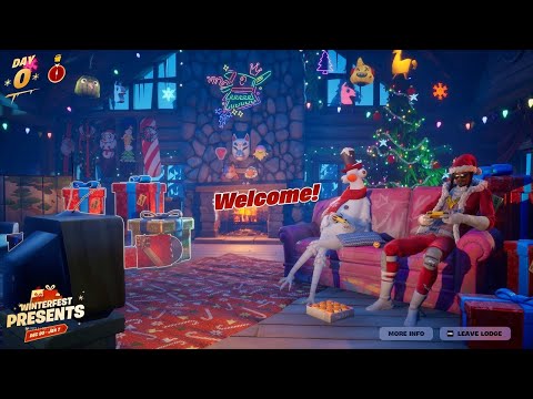 Fortnite Winterfest 2024 has Arrived! (FREE PRESENTS)