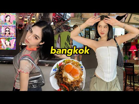 finally back in bangkok! | nonstop eating, hidden bars, cute cafes, siam shopping, night market