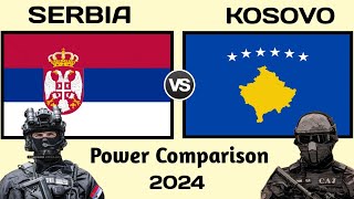 Serbia vs Kosovo military power comparison 2024 | Kosovo vs Serbia military power 2024