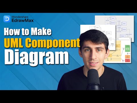 How to Make UML Component Diagram丨UML Diagram Tutorial V2.0