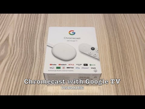 新品開箱 | Chromecast with google tv unboxing  開箱 | 支援 Apple tv | Netflix | Youtube