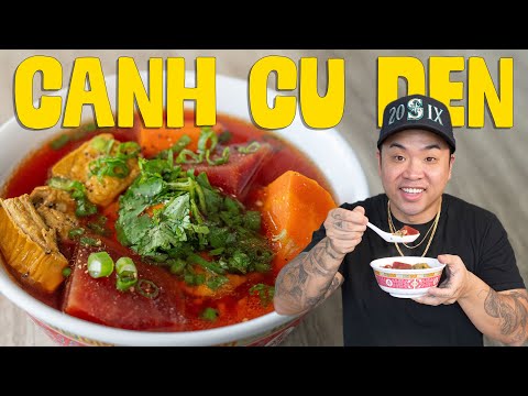 How to Make: Canh Cu Den / Vietnamese Beet Soup - Ultimate Home Cooked Comfort