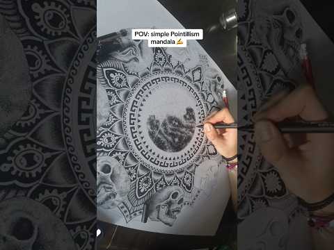 Simple mandala drawing #mandalaart #mandala #artwork #drawing #tattoodesign #art #wow