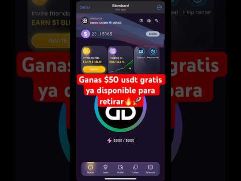 🚨Urgente Blombard Regala hasta $50 USDT gratis🔥#blombard #crypto #telegram #explore #bitcoin