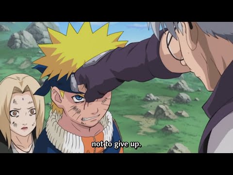 NARUTO NEVER GIVES UP AND USES RASENGAN ON KABUTO