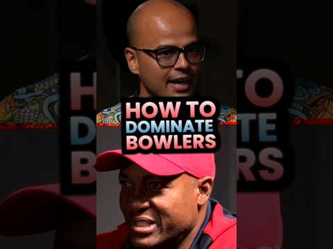 Brian Lara on *dominating* bowlers, using his mind.