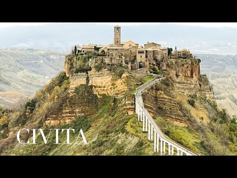 Civita di Bagnoregio - a village in the clouds.