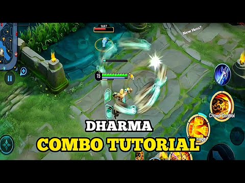 Honor of kings ( Dharma Tutorial combo ) HOK 2024