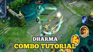 Honor of kings ( Dharma Tutorial combo ) HOK 2024