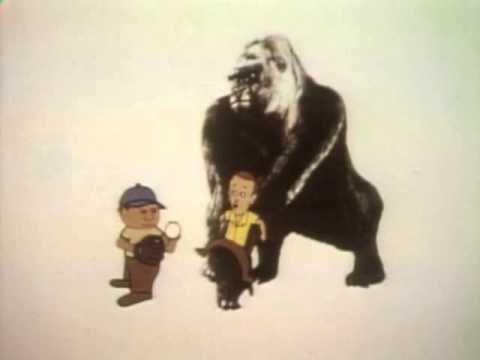 Classic Sesame Street animation - what if my friend is a gorilla?