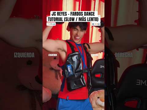 JC REYES - FARDOS DANCE TUTORIAL (SLOW / MÁS LENTO Y MUY FÁCIL) #shorts #tutorialdebaile