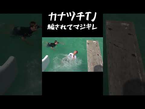 タイ・クッド島でカナヅチ TJ 海で溺れかけてマジギレ！！#shorts #thailand #タイ旅行