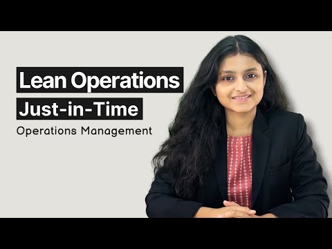 Just in Time | Lean Operations | Operations Research | OMSM | Palak Sharma