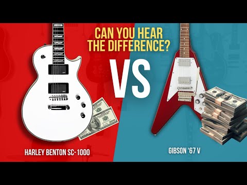 Harley Benton SC-1000 vs. Gibson '67 Flying V