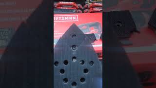 @craftsman detail sander first look. extended review on the way