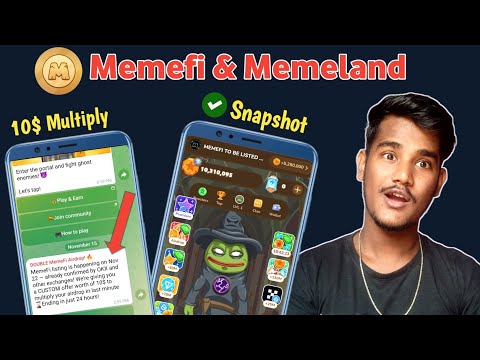 Memefi Airdrop 10$ To Multiply | Memefi Token $MEMEFI Withdrawal New Update On Major | Snapshot