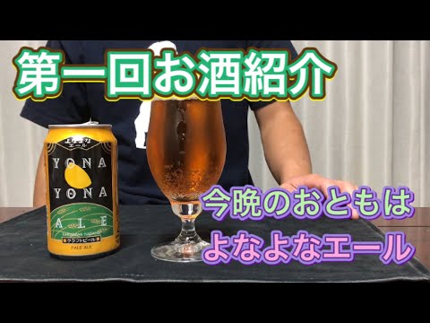 第一回お酒紹介 ビール編　よなよなエール