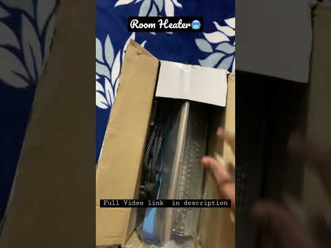 Bajaj Flashy Room Heater Unboxing